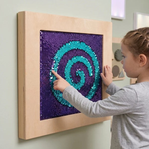 Sequin Sensory Wall Panel