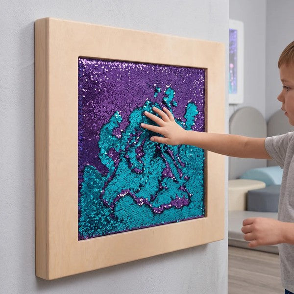 Sequin Sensory Wall Panel